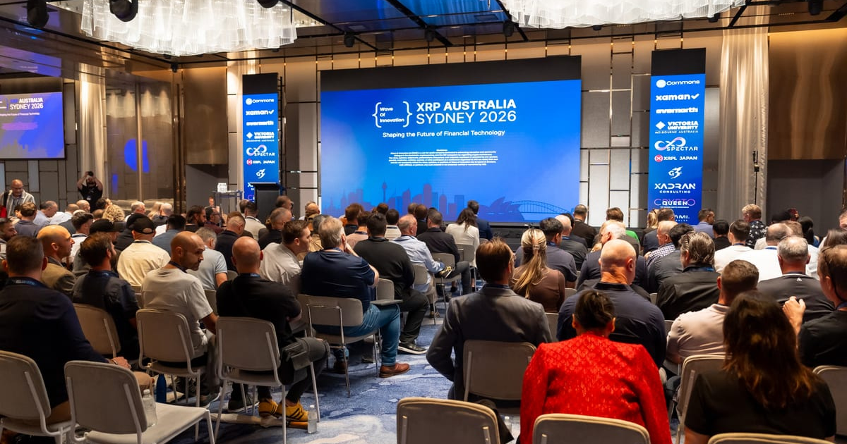 Audience at XRP Australia 2026, Crown Towers Sydney